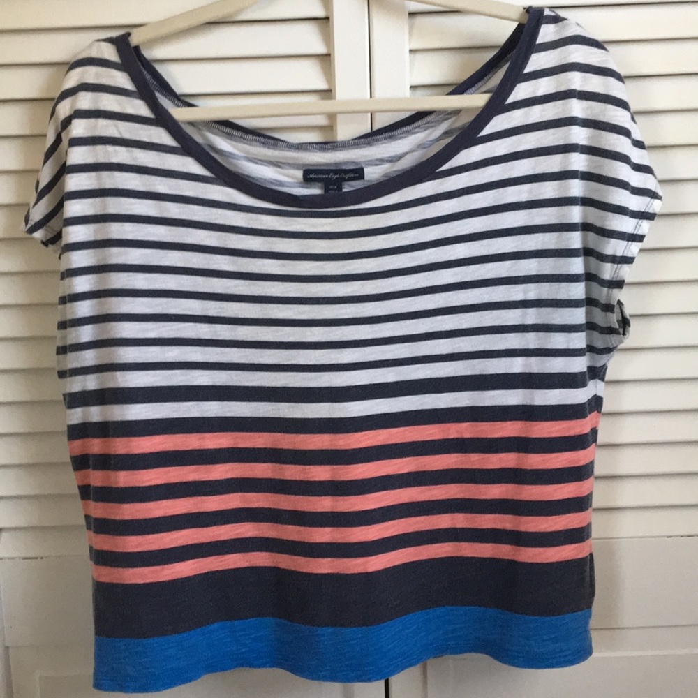 American Eagle stripped shirt